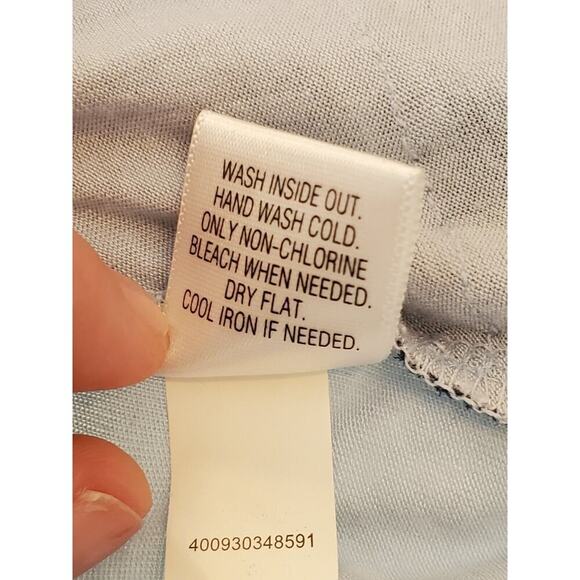 APT.9 Womens Blue Sleeveless Tiered Ruffle Scoop Neck Top Blouse Size Small - Picture 8 of 11